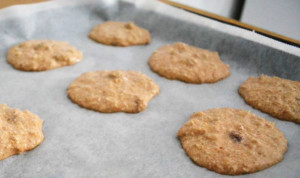 recette de cookies aux flocons d'avoine healthy