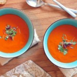 soupe de tomate ou velouté de tomates, recette de soupe facile