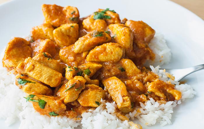 recette de poulet au curry