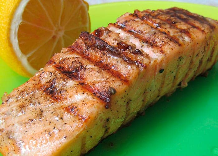 recette de pavé de saumon grillé (recette facile de cuisine)