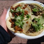 tacos al pastor, plat typique de la cuisine mexicaine
