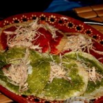 chalupas, plat mexicain typique 