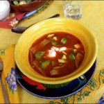 soupe tarasca, recette de soupe typique mexicaine