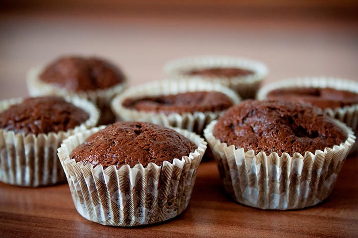 muffins au chocolat, recette de muffins moelleux