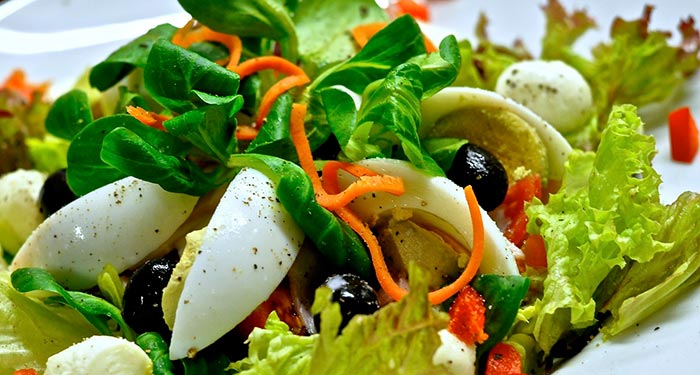 salades composées : trouvez votre recette de salade préférée