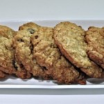 cookies flocons d'avoine healthy, recette de dessert