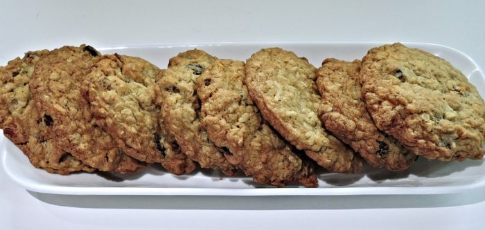 cookies flocons d'avoine healthy, recette de cuisine facile