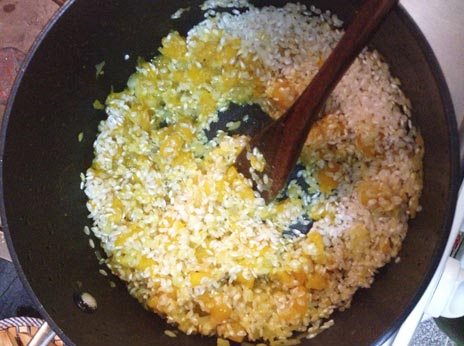 préparation du risotto au potiron : une idée de repas simple et rapide