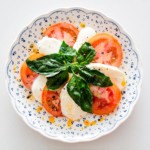 salade tomate mozzarella caprese, recette de cuisine facile
