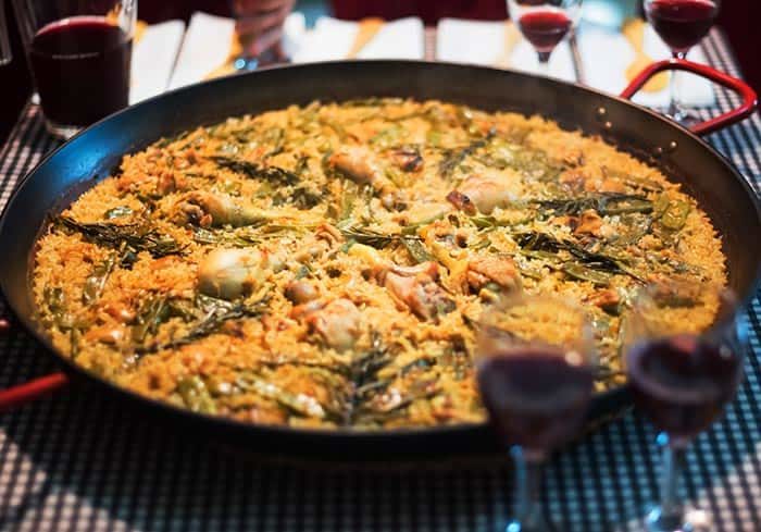paella valencienne, recette de cuisine espagnole