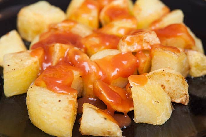 Sauce brava ou salsa brava : de la sauce pour patatas bravas (recette de cuisine maison)