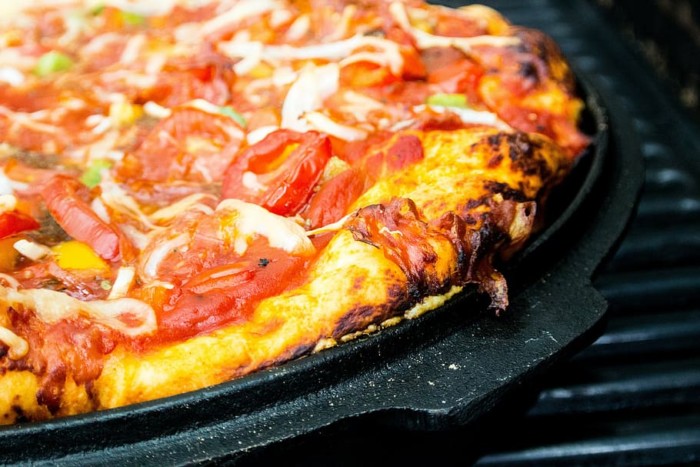 pizza sans four : recette de pizza sans poêle