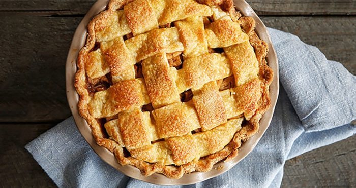 recette de grand-mère d'une tarte aux pommes maison, façon « apple pie »