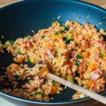 recette de riz aux saucisses et à la courgette (recette de cuisine)